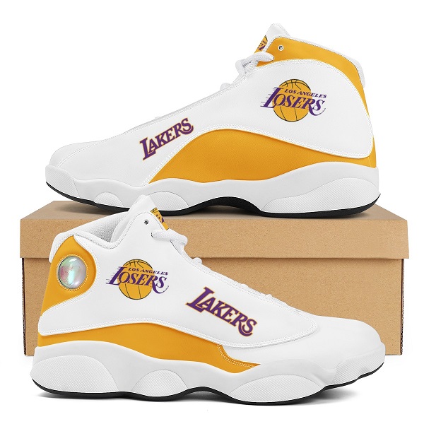Men's Los Angeles Lakers Limited Edition JD13 Sneakers 005